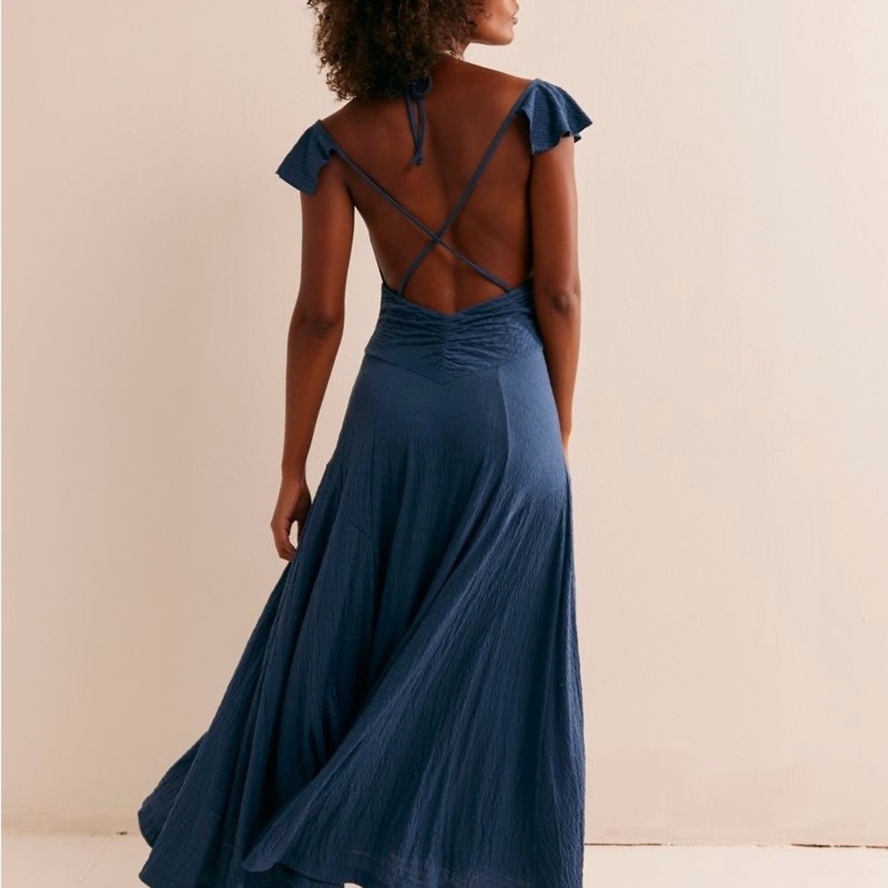 💙NWT💙 Free People Louisa Maxi Dress, Size M - Picture 2 of 15